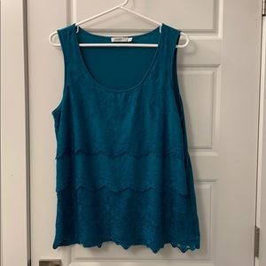 Teal tank